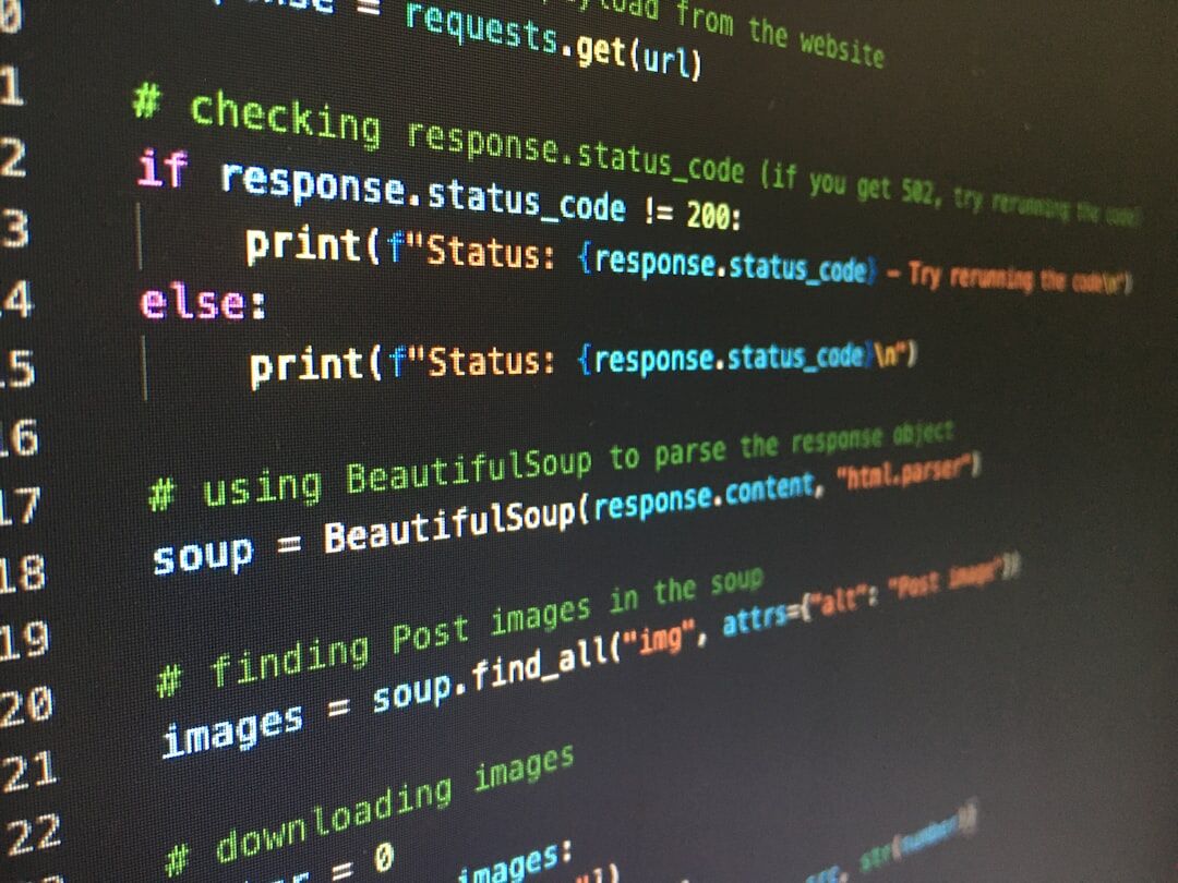 custom code blog screen